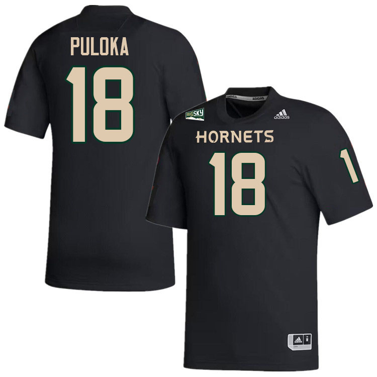 Fata Puloka SAC State Jersey,Sacramento State Hornets #18 Fata Puloka Jersey-Black